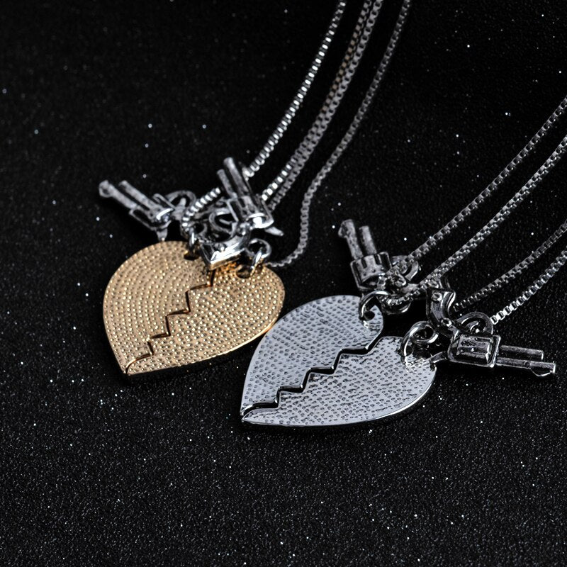 FREE Bonnie & Clyde Couples Necklace Limited Time Only!