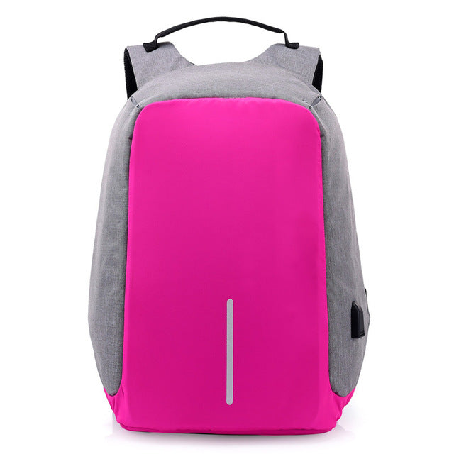 Multifunction USB charging  15inch Laptop Backpacks For men and women  Travel backpack Anti Theft Bag