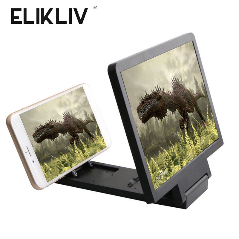 Mobile Phone Screen Magnify 3D Amplifier Magnifier Phone Video Display Folding Screen Enlarged Expander Eyes Protection Holder